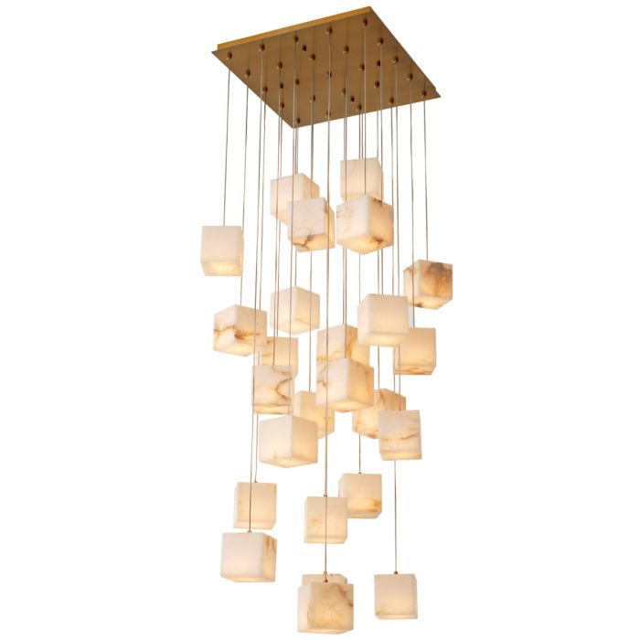 Lustre doré en albâtre | Eichholtz Duboce
