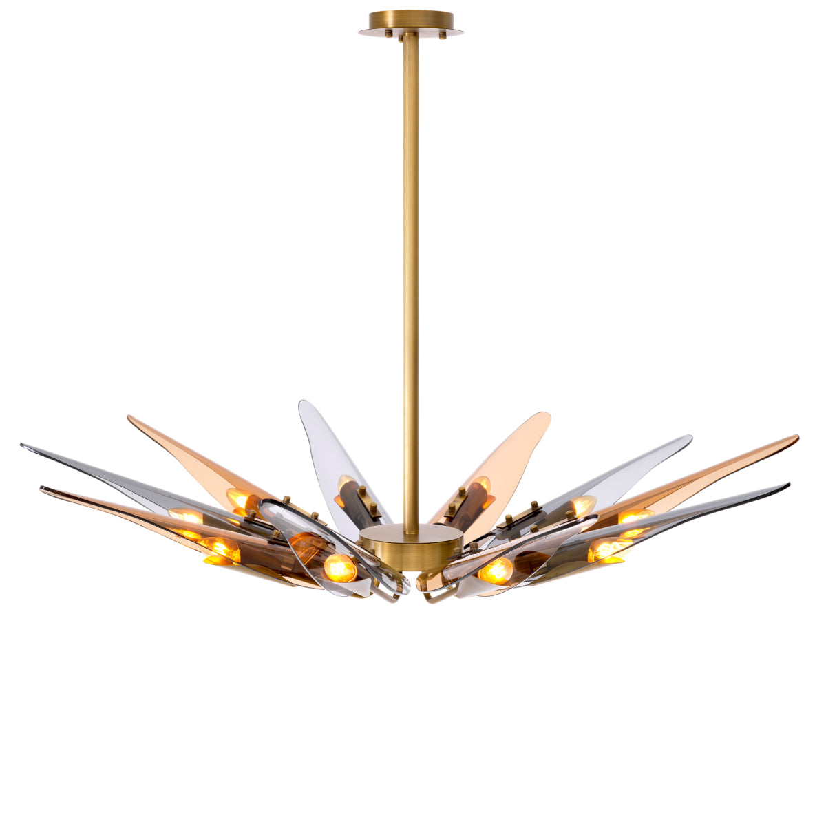Chandelier en laiton antique | Eichholtz Sky - vue d'ambiance | REMO-HOME