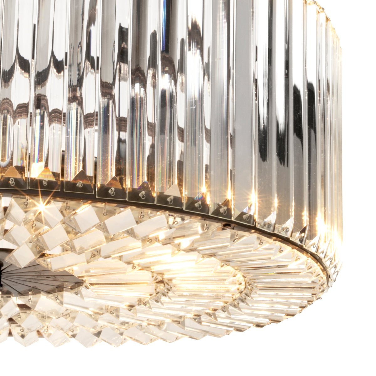 Chandelier en finition bronze accentué | Eichholtz Infinity - vue d'ambiance | REMO-HOME