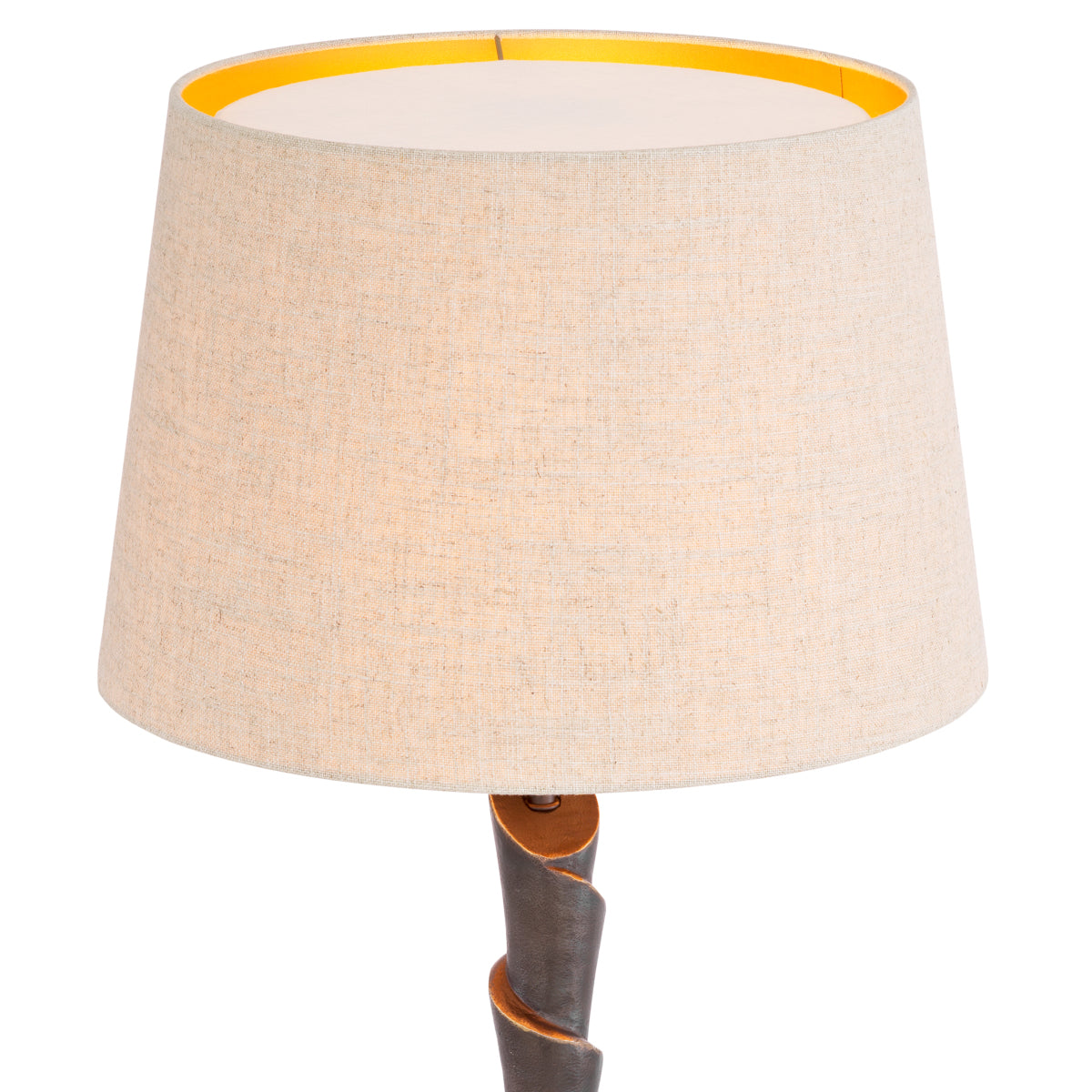 Lampadaire en finition bronze avec abat-jour | Eichholtz Riverbank - vue d'ambiance | REMO-HOME