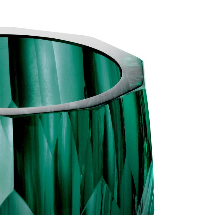 Vase en verre soufflé vert | Eichholtz Marquis