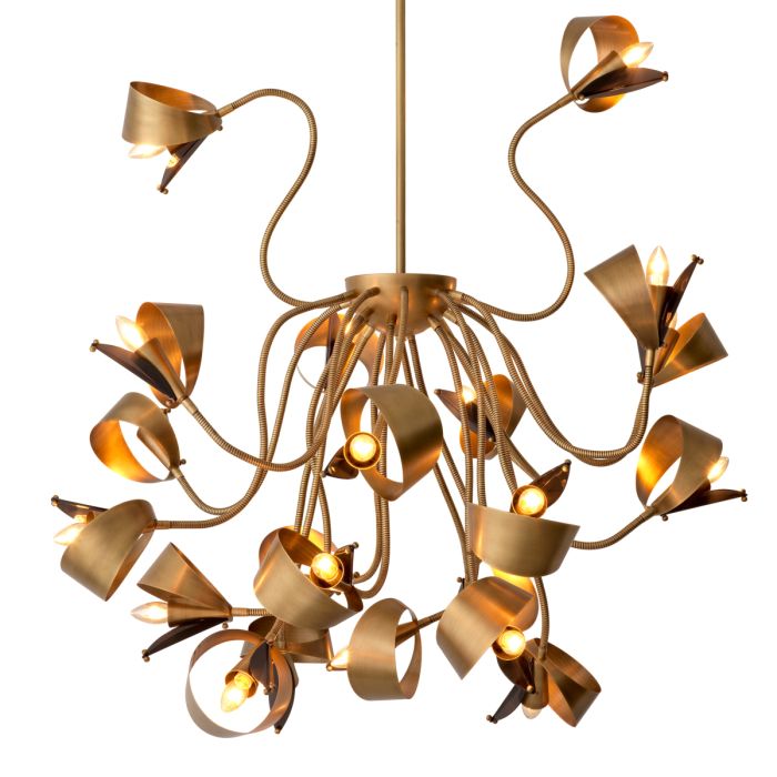 Lustre doré en laiton | Eichholtz Corrientes