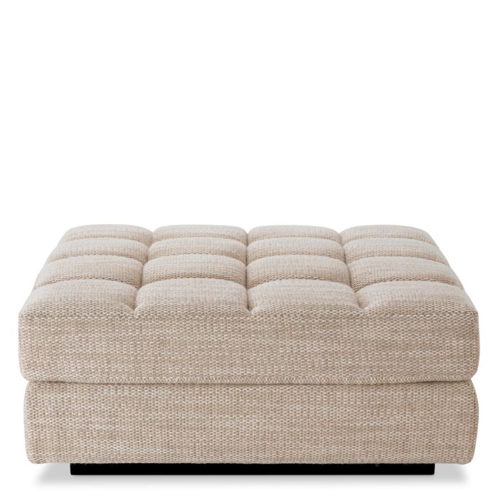 Pouf modulable en tissu sable | Eichholtz Dean