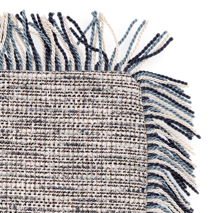Coussin carré en tissu bleu | Eichholtz Dupre L