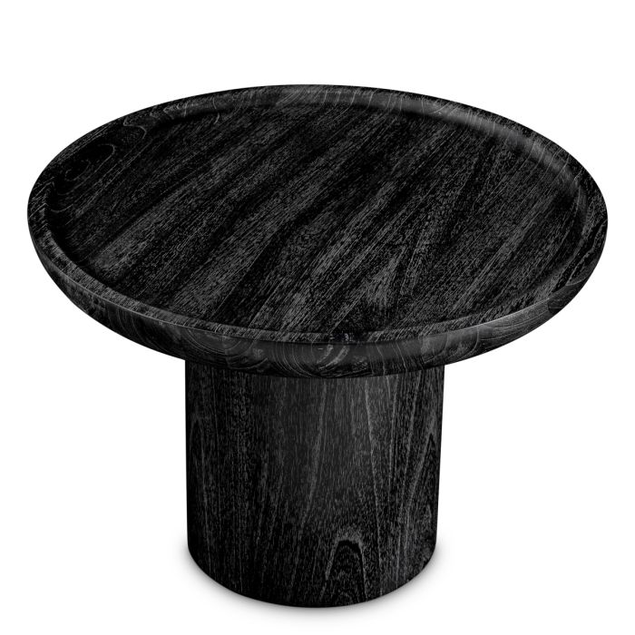 Table d'appoint en chêne anthracite | Eichholtz Rouault