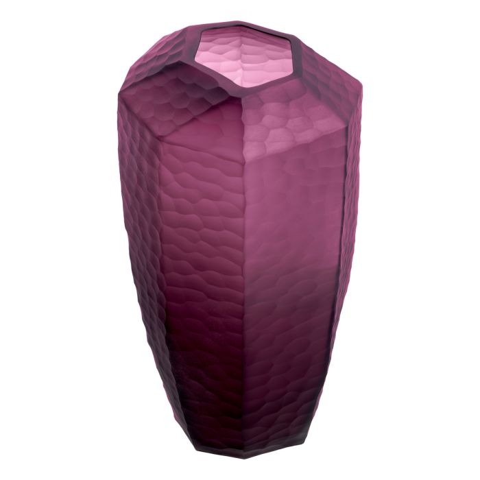Vase en verre soufflé violet | Eichholtz Larisa