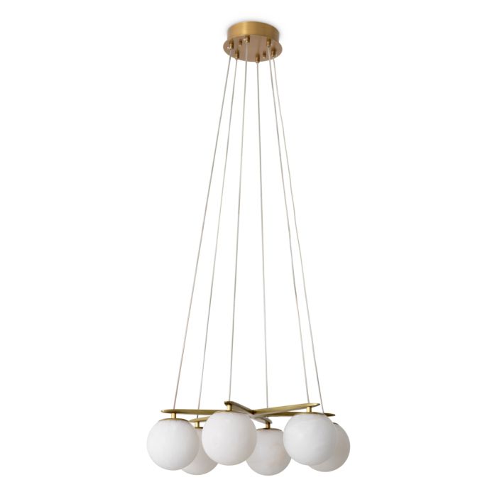 Lustre doré en albâtre | Eichholtz Morro