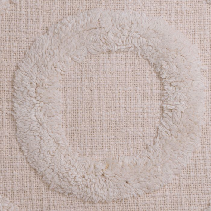 Coussin carré en coton blanc cassé | Eichholtz Morpheus S