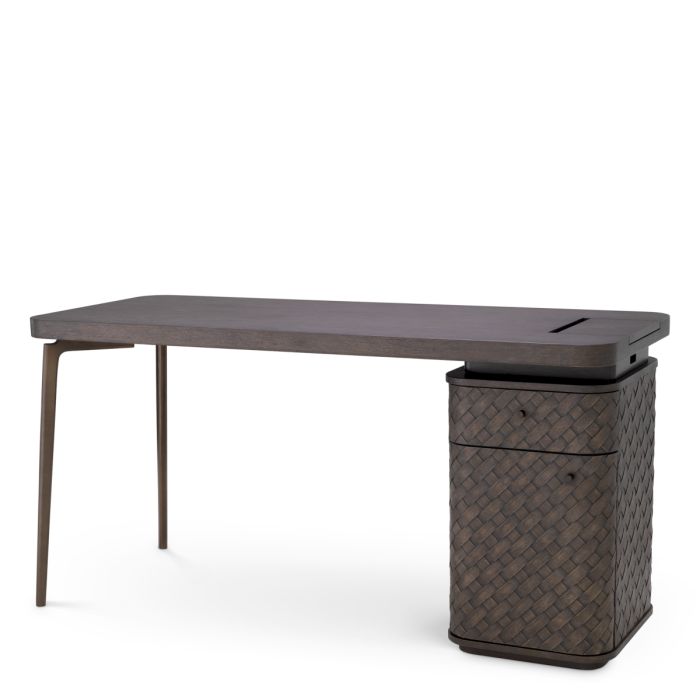 Bureau en chêne tressé | Eichholtz Fiji