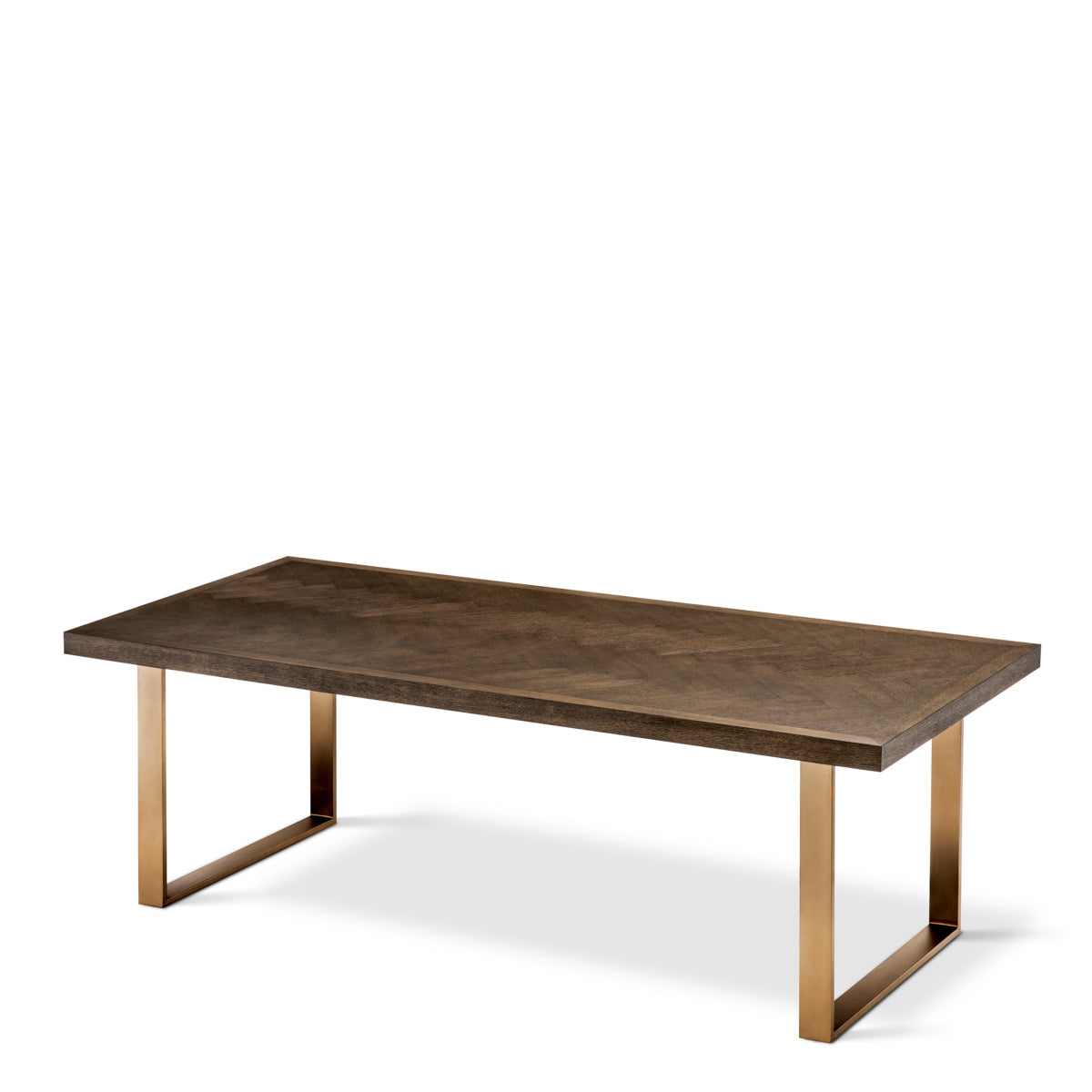 Table à manger en placage de chêne brun | Eichholtz Melchior - vue d'ambiance | REMO-HOME