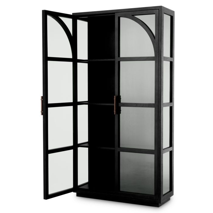 Vitrine en bois noir | Eichholtz San Bernardino