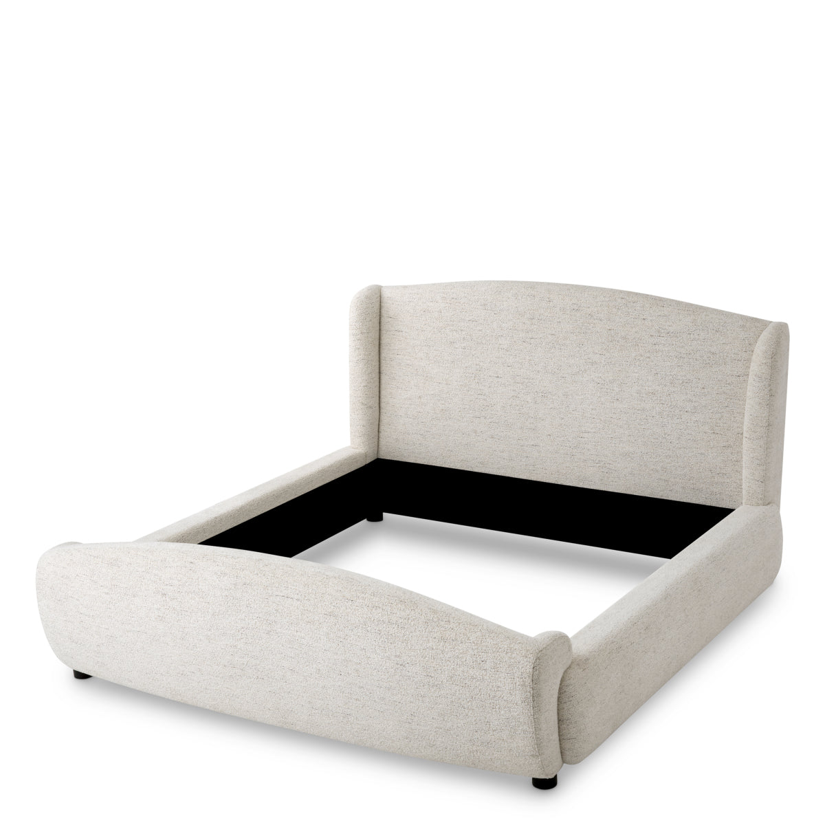 Cadre de lit en coquillage blanc casse | Eichholtz Mellory - vue d'ambiance | REMO-HOME