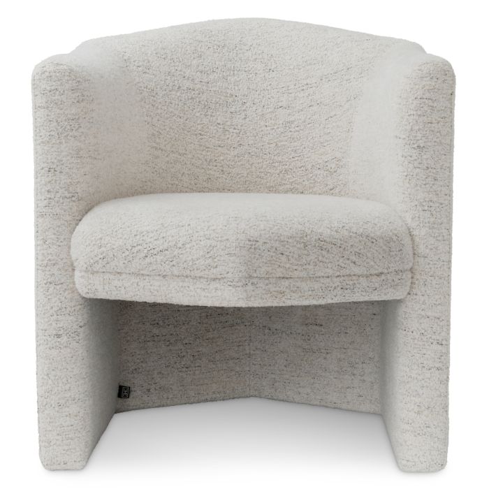 Fauteuil en tissu blanc cassé | Eichholtz Watertown