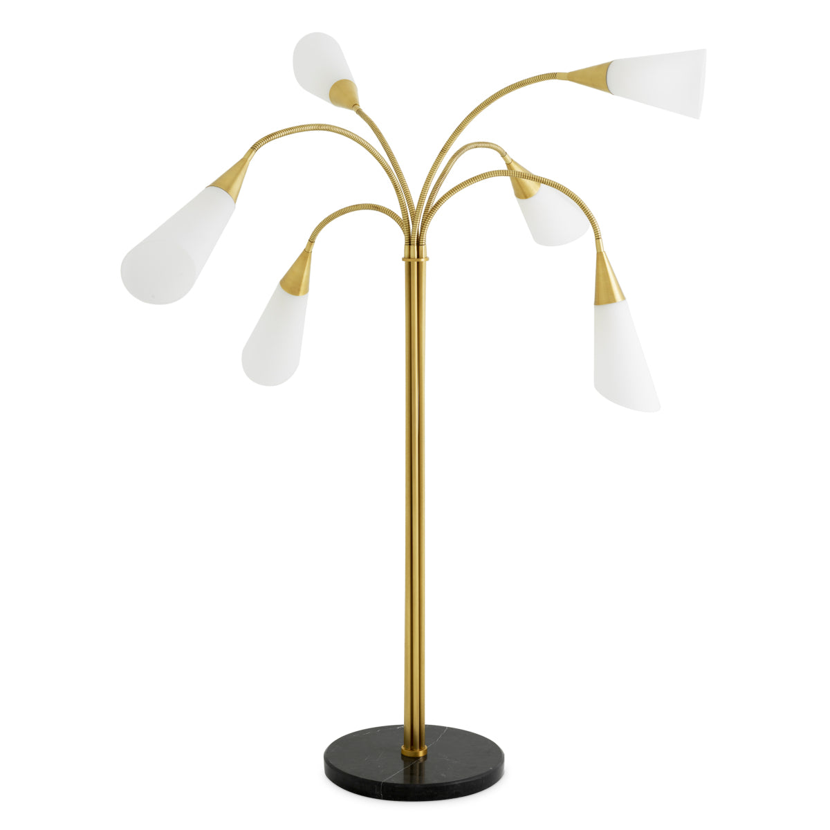 Lampadaire en laiton antique | Eichholtz Gagnon - vue d'ambiance | REMO-HOME
