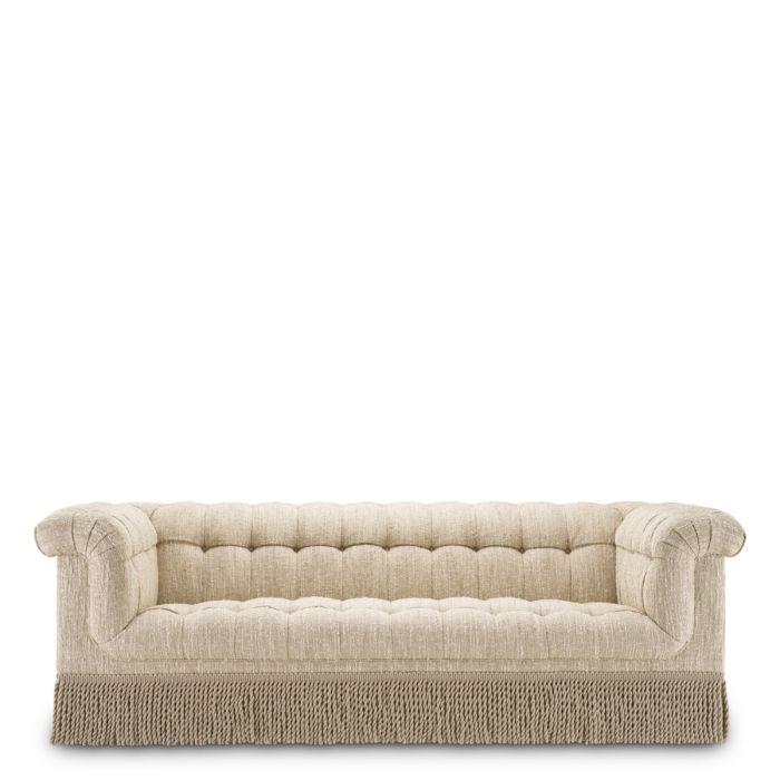 Canapé 2-3 places bouclé beige | Eichholtz Dorantes