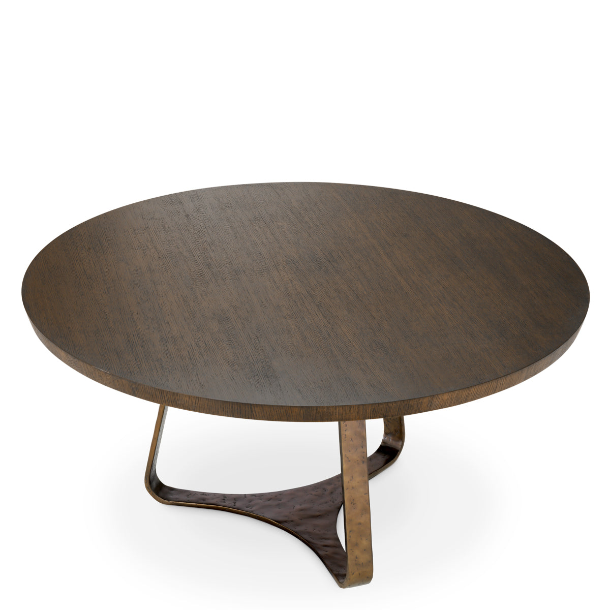 Table à manger en placage de chêne mocha | Eichholtz Cambronne - vue d'ambiance | REMO-HOME