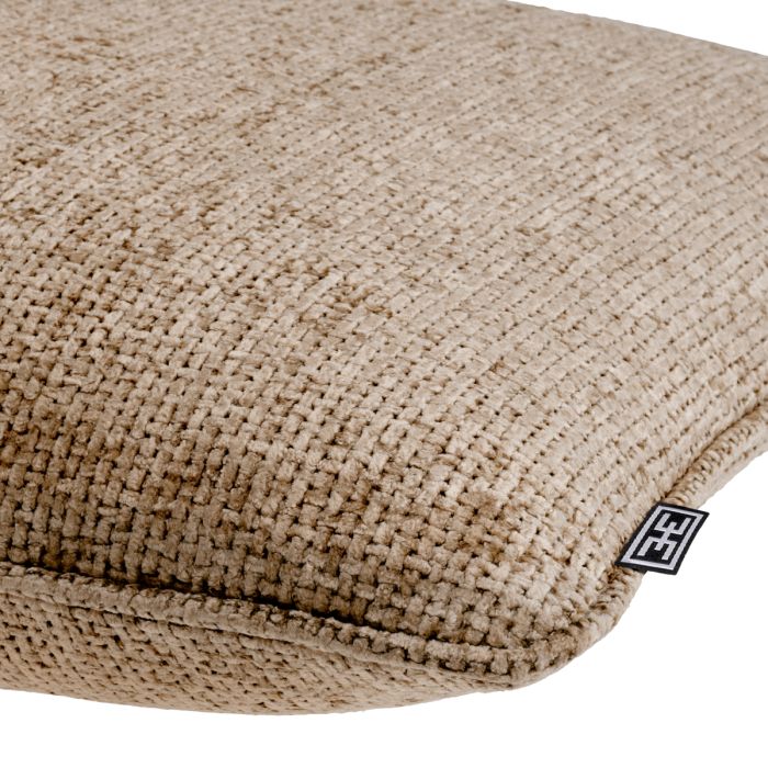 Coussin carré en tissu sable | Eichholtz Lyssa L