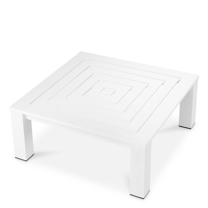 Table basse extérieur blanche | Eichholtz Vistamar