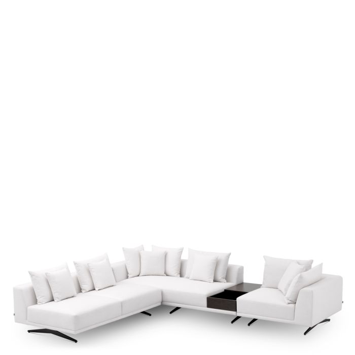Canapé 4-5 places en tissu blanc | Eichholtz Endless