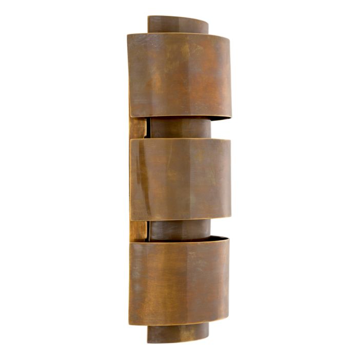 Applique murale dorée en laiton vieilli | Eichholtz Manetti S