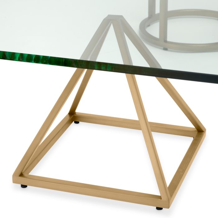 Table basse en laiton brossé | Eichholtz Speiser