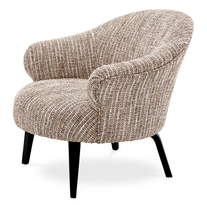 Fauteuil en tissu beige | Eichholtz Moretti