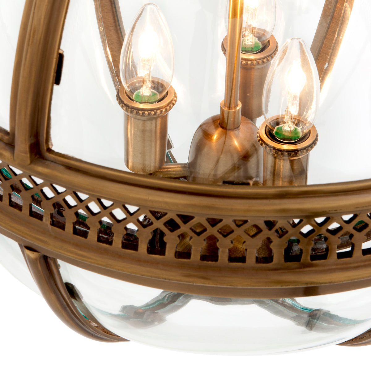 Lanternes en laiton antique ø 43 cm | Eichholtz Residential M - vue d'ambiance | REMO-HOME