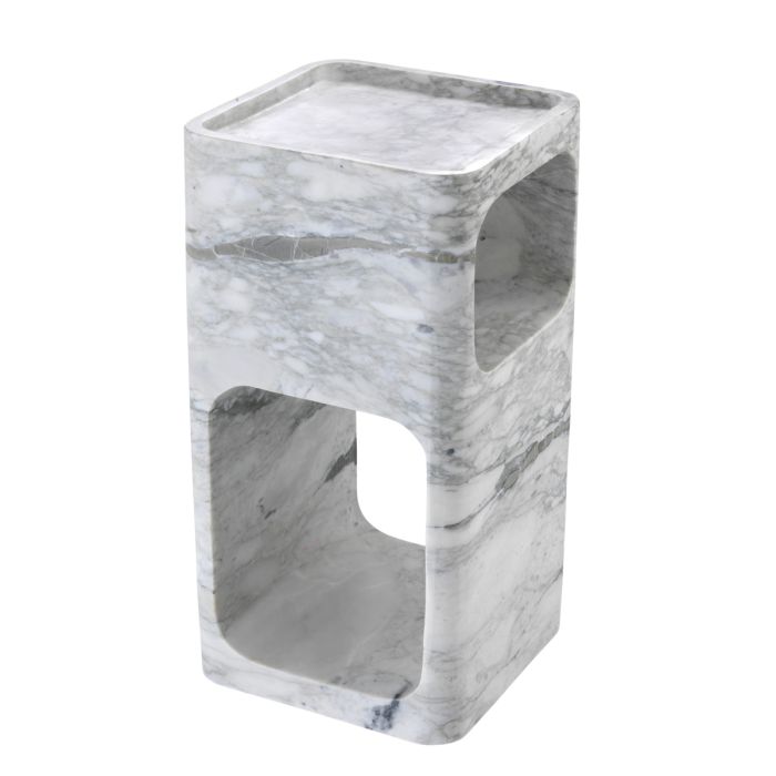 Table d'appoint en marbre blanc | Eichholtz Adler