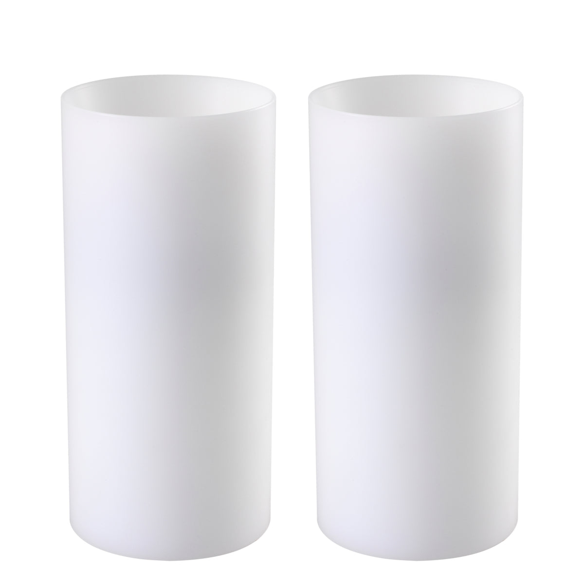 Bougie artificielle blanche Ø 10 x H. 21 cm set de 2 | Eichholtz Artificial Candle - vue d'ambiance | REMO-HOME