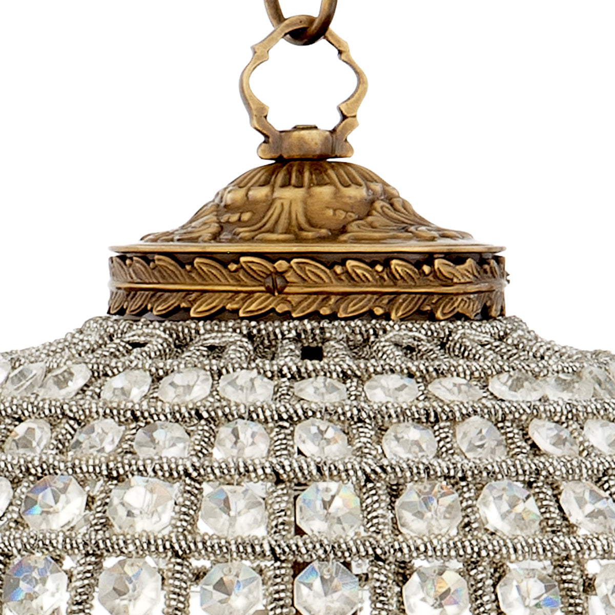 Chandelier en laiton antique | Eichholtz Kasbah Oval S - vue d'ambiance | REMO-HOME
