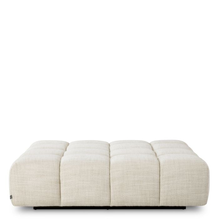 Pouf modulable en tissu beige | Eichholtz Hunter