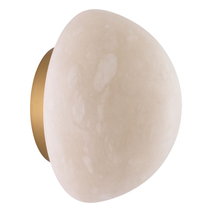 Applique murale dorée en albâtre | Eichholtz Triton