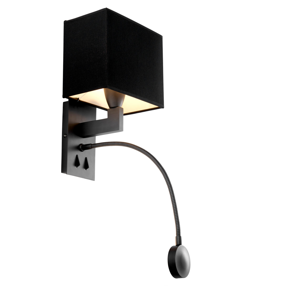 Applique murale en bronze avec abat-jour | Eichholtz Reading - vue d'ambiance | REMO-HOME