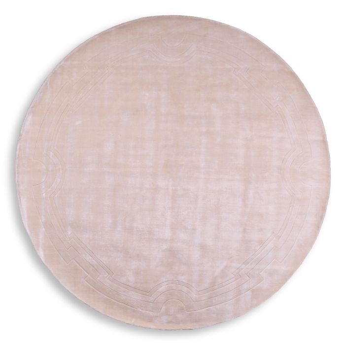 Tapis en tissu crème ø 280 cm | Eichholtz Palazzo