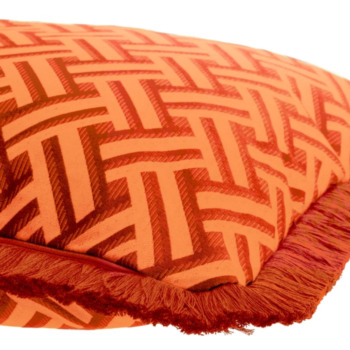 Coussin carré en tissu orange | Eichholtz Doria L