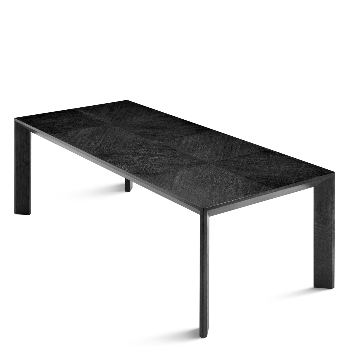 Table à manger en placage chêne gris charbon | Eichholtz Tremont - vue d'ambiance | REMO-HOME