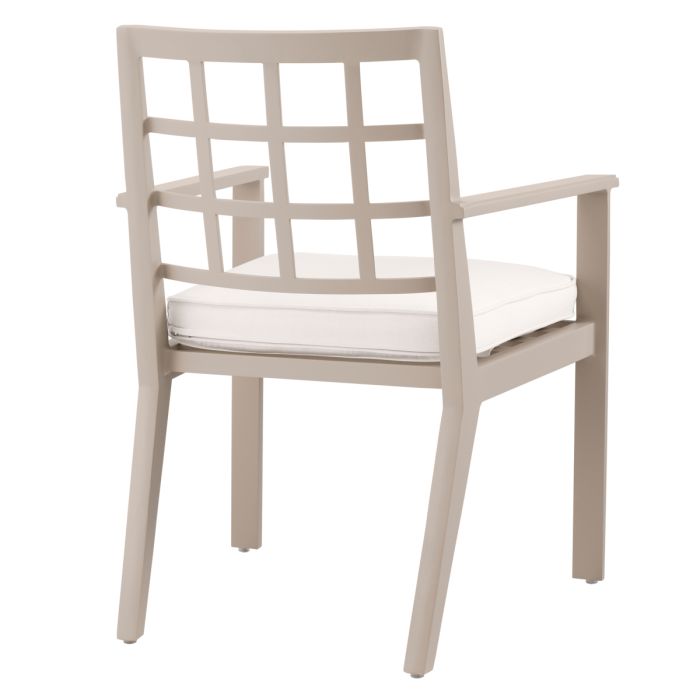 Chaise extérieure en métal sable | Eichholtz Cap-Ferrat
