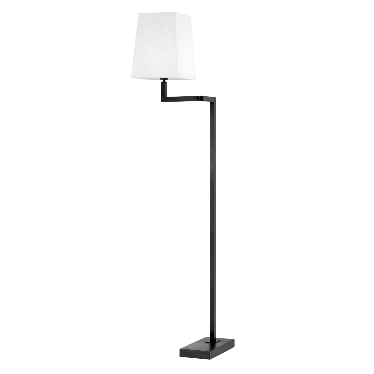 Lampadaire en bronze avec abat-jour | Eichholtz Cambell - vue d'ambiance | REMO-HOME