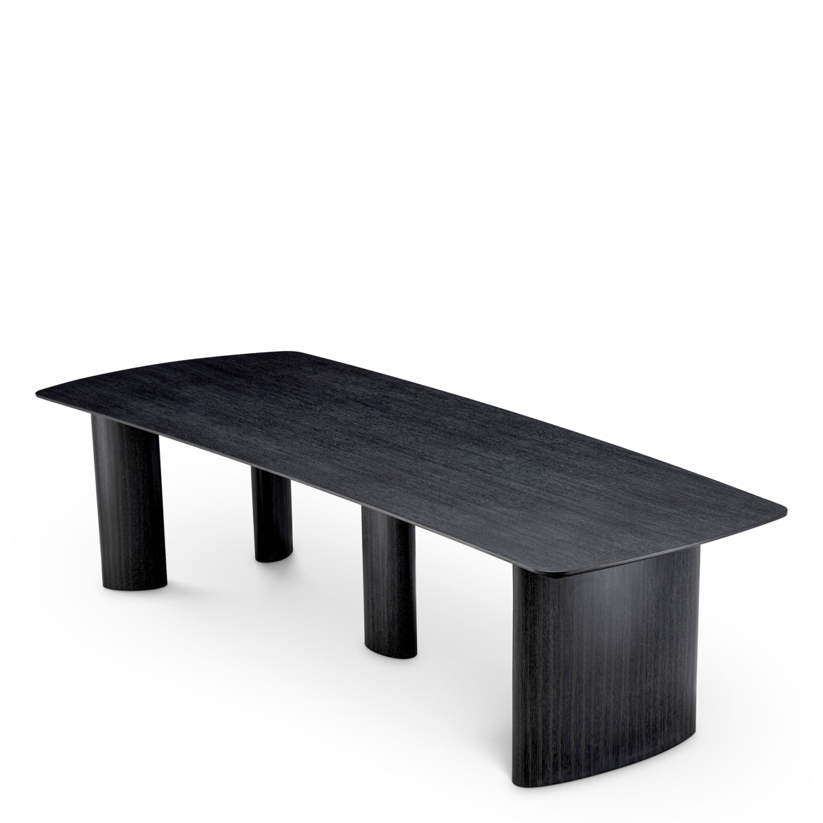 Table à manger en placage de chêne naturel | Eichholtz Bergman L - vue d'ambiance | REMO-HOME