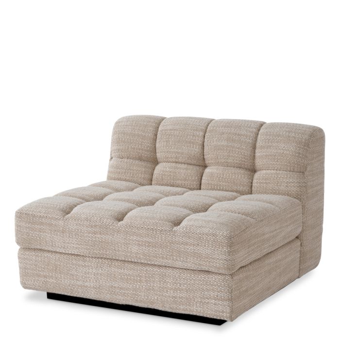 Module central modulable en tissu sable | Eichholtz Dean