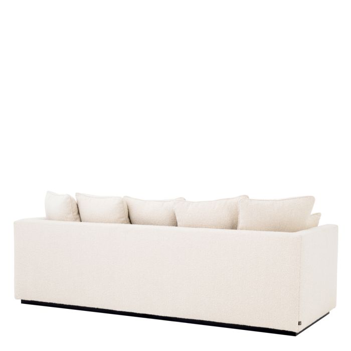 Canapé 2-3 places bouclé blanc | Eichholtz Taylor