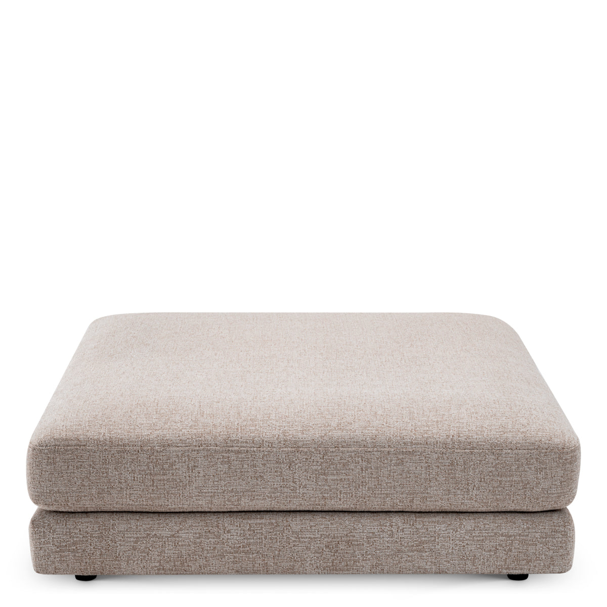 Pouf lounge en nuoro greige | Eichholtz Lounge Club - vue d'ambiance | REMO-HOME