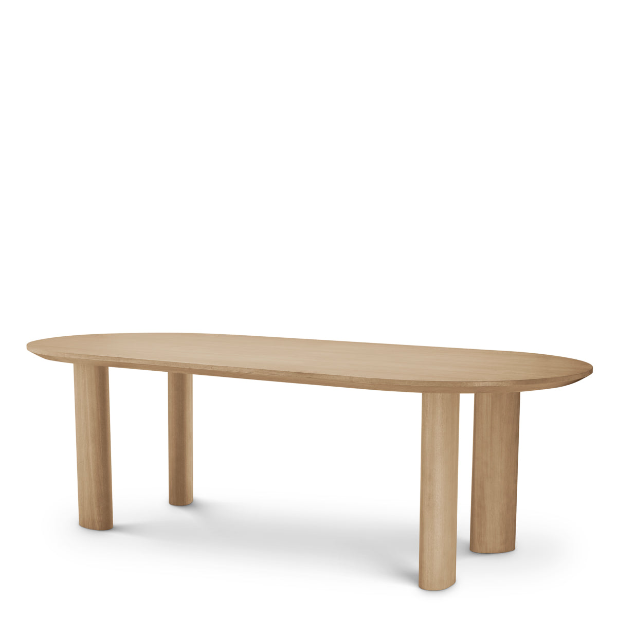 Table à manger en teck naturel | Eichholtz Mogador S - vue d'ambiance | REMO-HOME