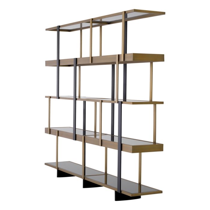 Meuble de rangement en laiton brossé | Eichholtz Mercure