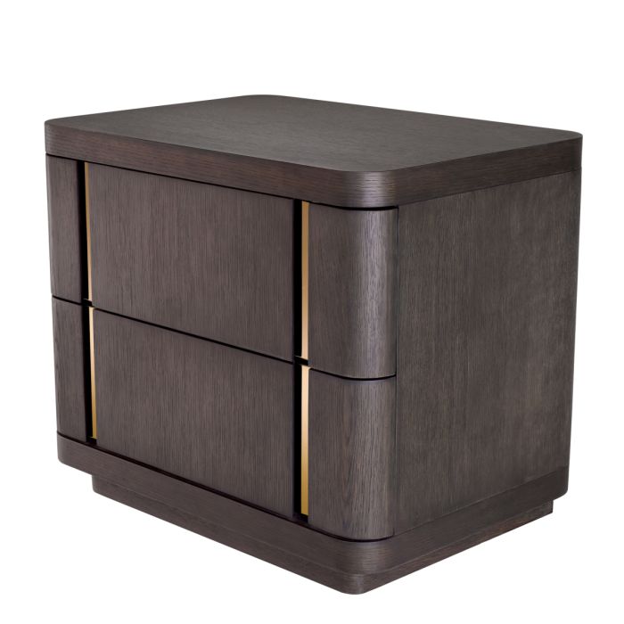 Table de chevet en chêne moka | Eichholtz Modesto