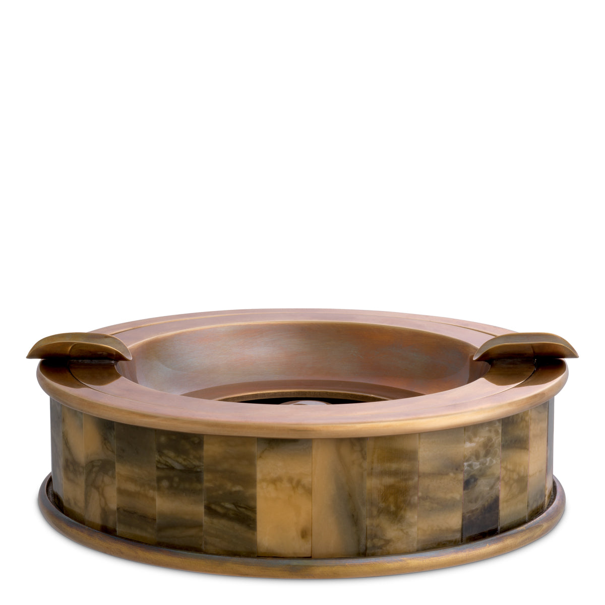 Cendrier en nickel | Eichholtz Bonham - vue d'ambiance | REMO-HOME