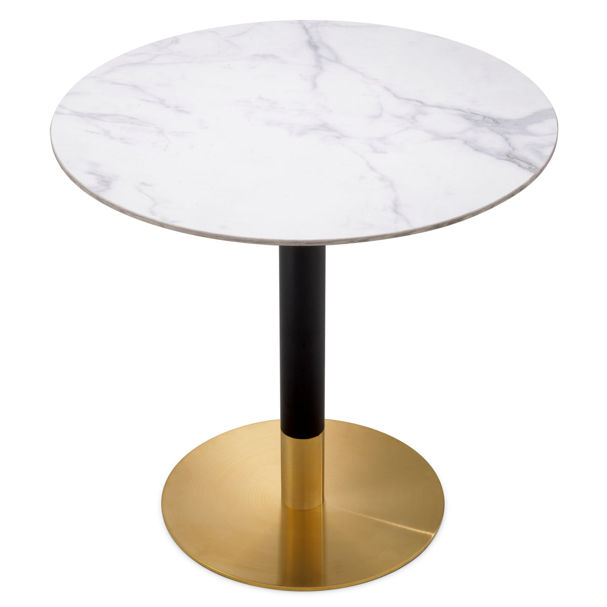 Table de salle à manger en faux marbre blanc | Eichholtz Trevor - vue d'ambiance | REMO-HOME