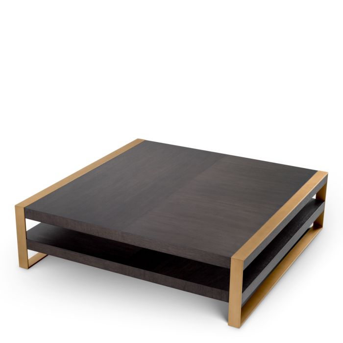 Table basse en chêne anthracite | Eichholtz Guinness