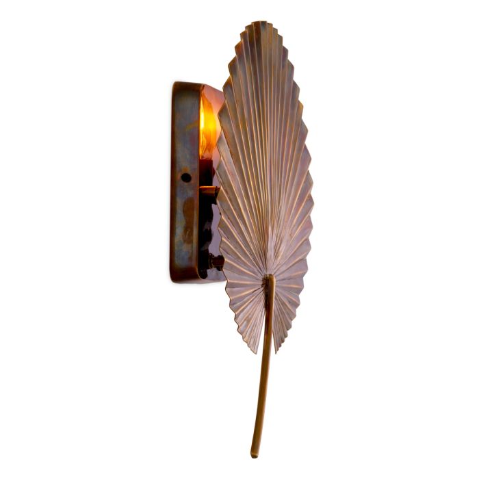 Applique murale dorée en laiton vieilli | Eichholtz Oriental