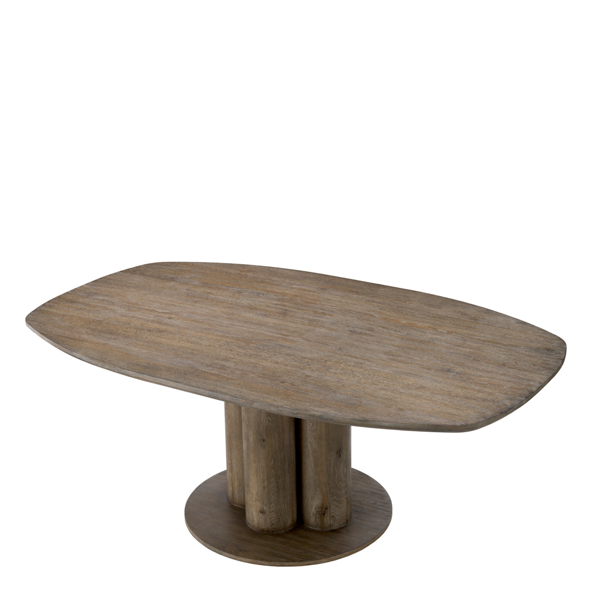 Table à manger en placage chêne silverstone | Eichholtz Westwood - vue d'ambiance | REMO-HOME